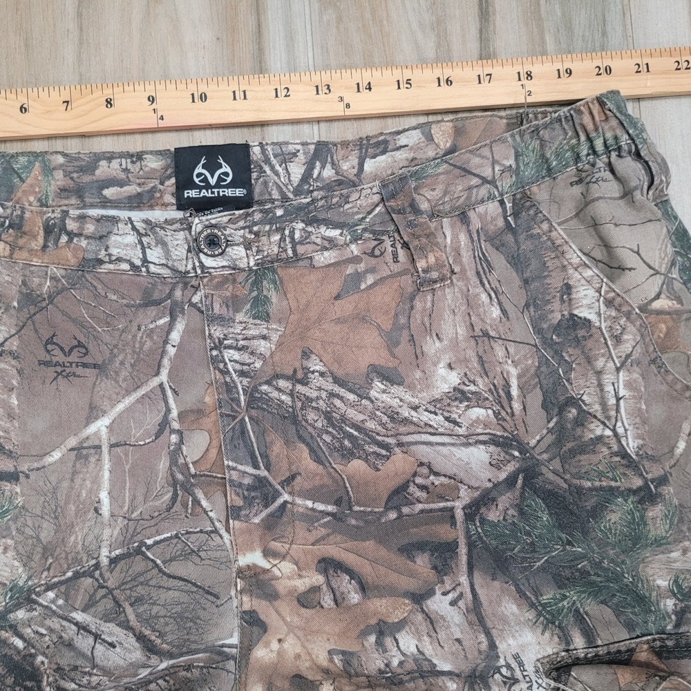 Realtree Xtra Camo Cargo Pants Mens XL 40/42 Hunting Tactical Forest 95444-7-C1 - Picture 10 of 15